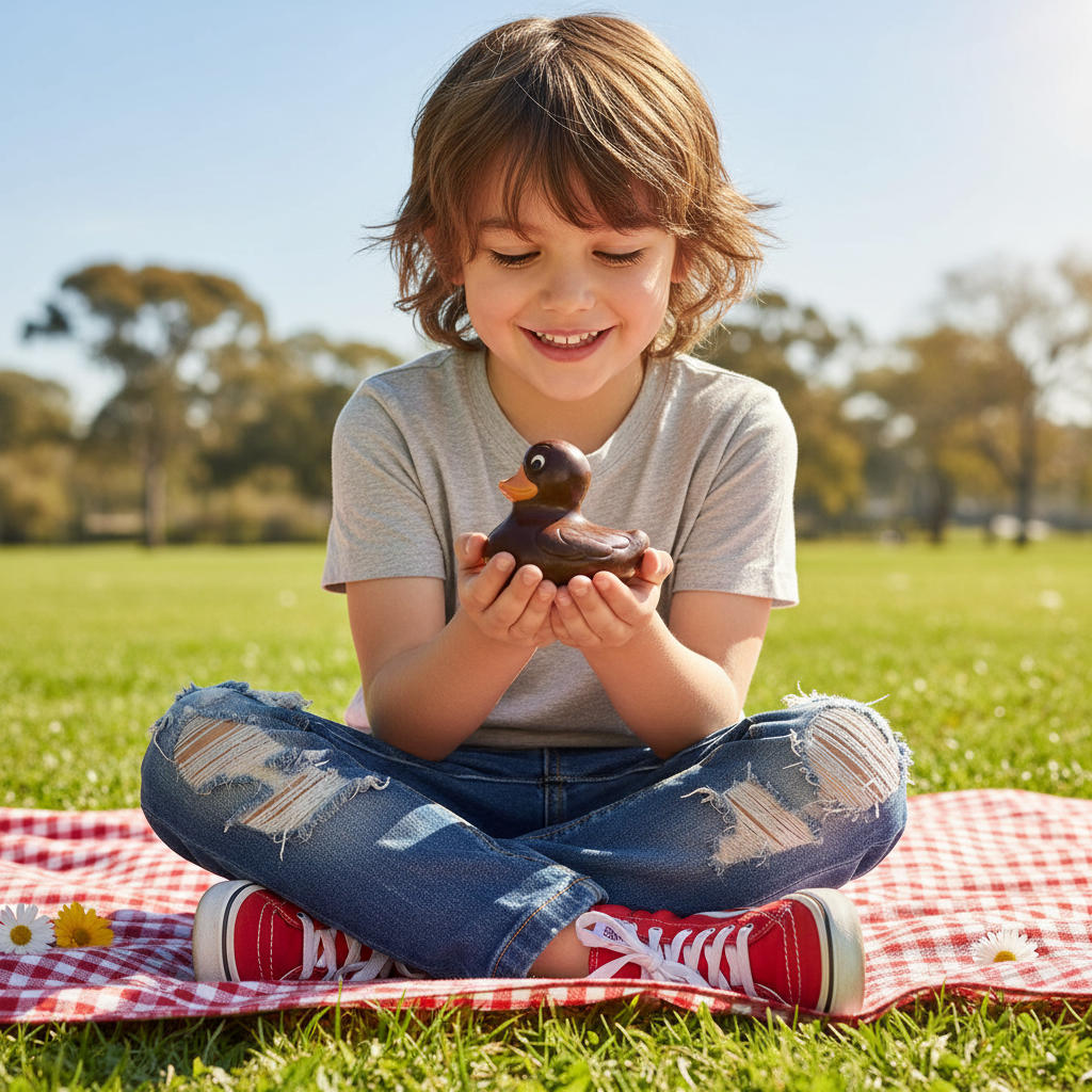 Eend L (melkchocolade) 300 Grs