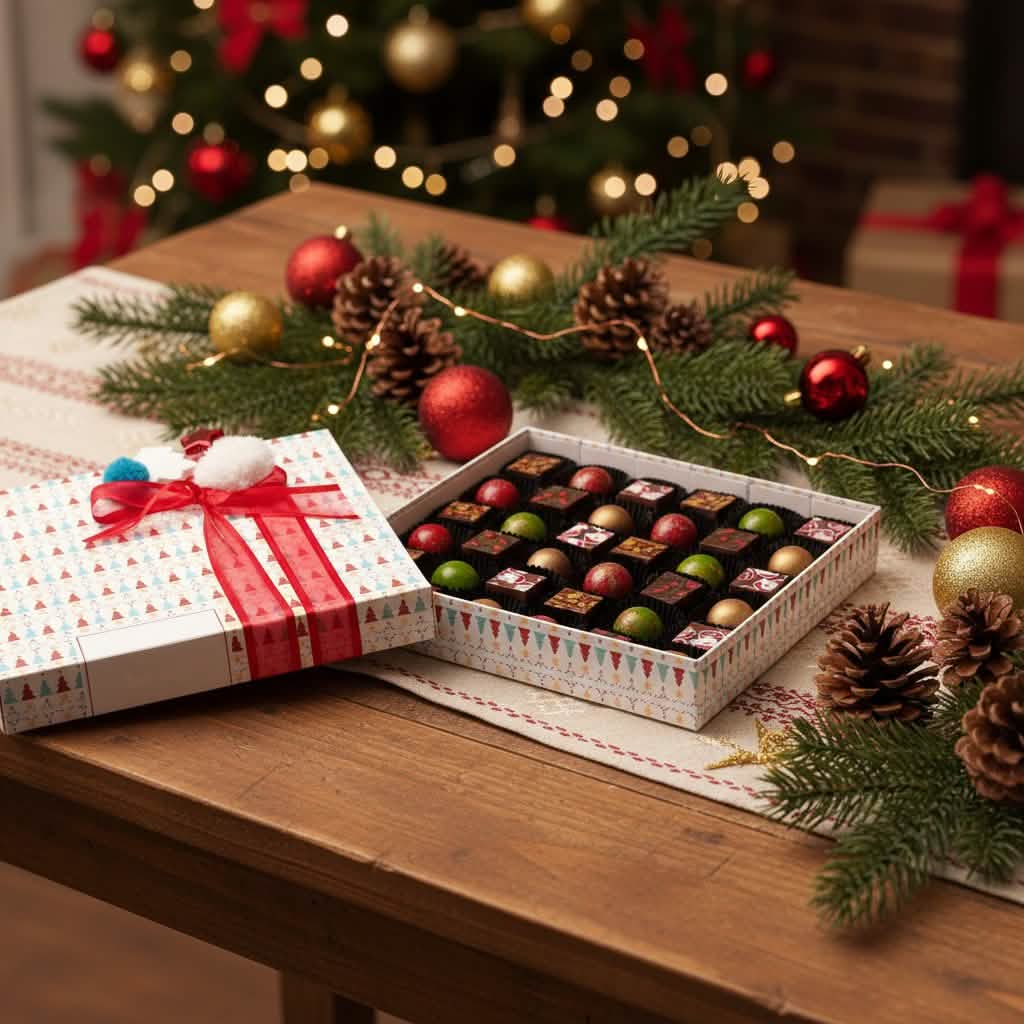 Kerstdoos mijn berenvriend 40 pralines 570g