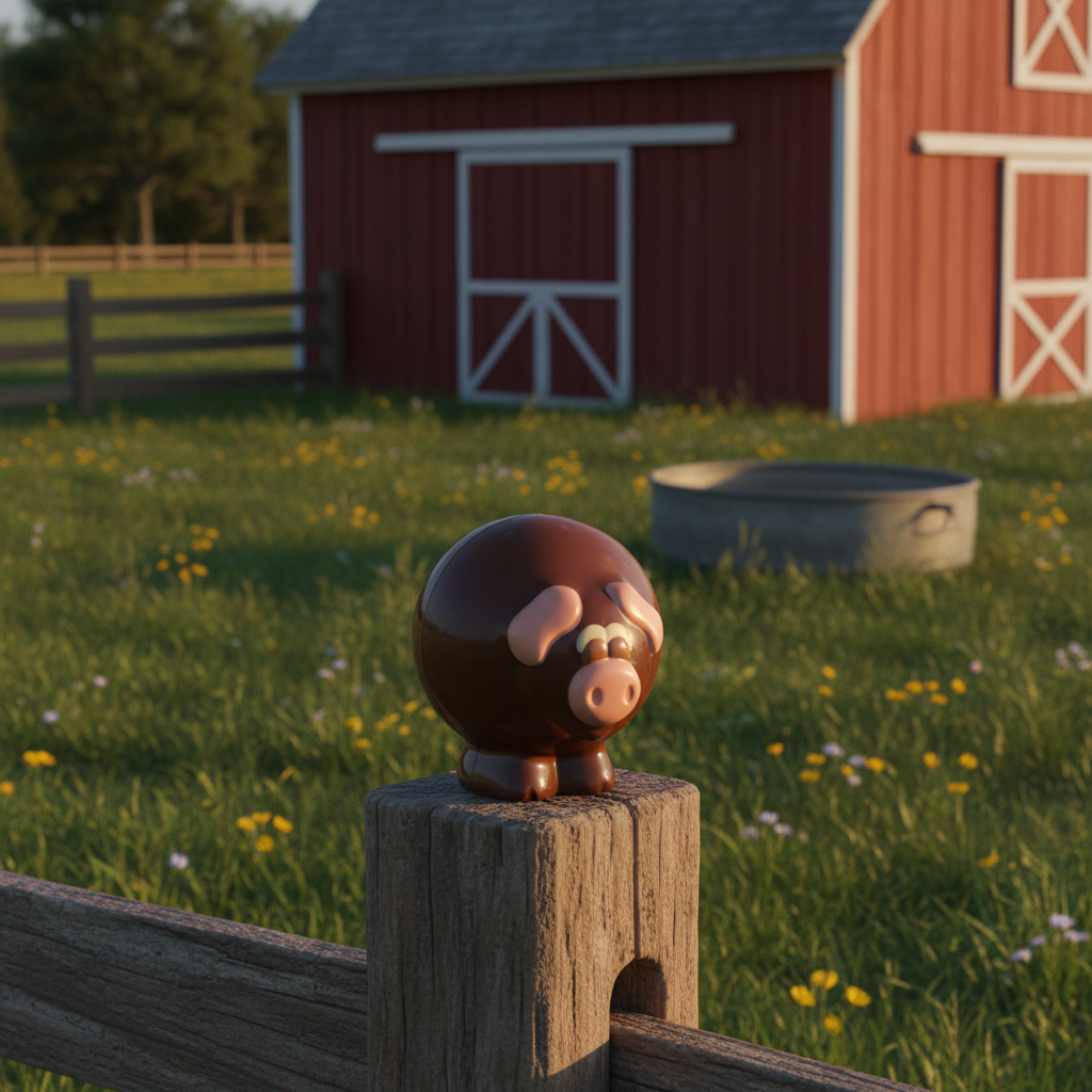 Donkere chocolade varken 130g