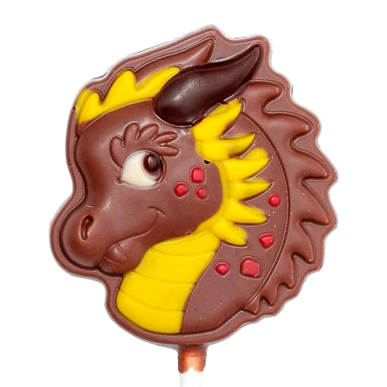 Melkchocolade draak lolly 20g