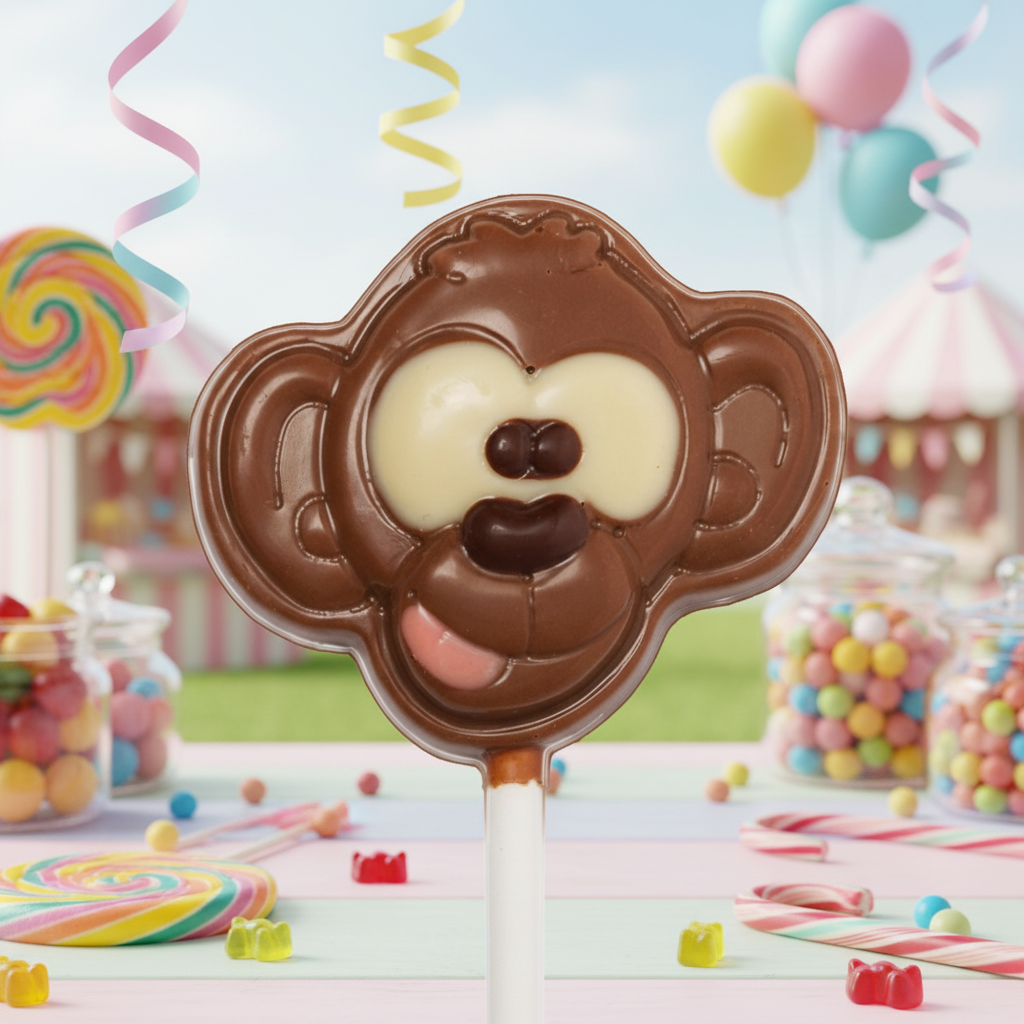 Melkchocolade aap lolly 20g
