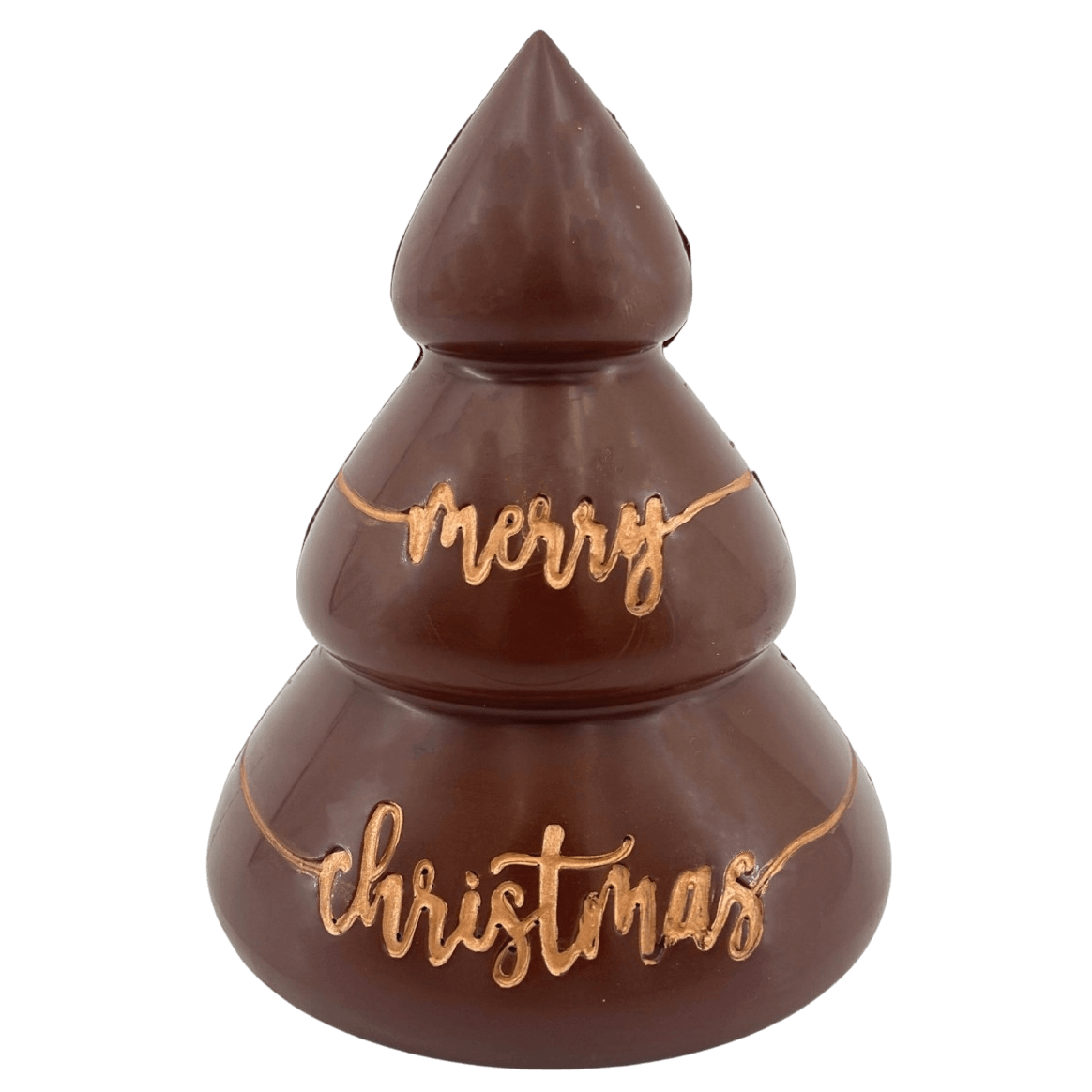 Melkchocolade Vrolijk kerstboompje 280g