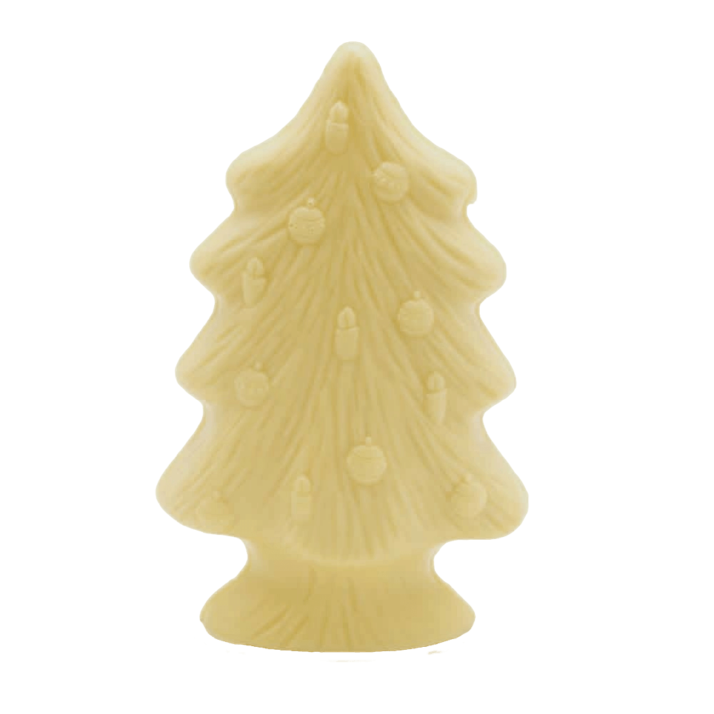Witte chocolade kerstboom 170g