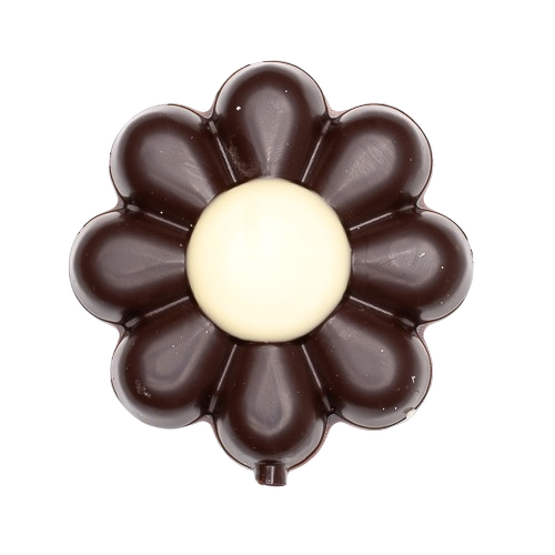 Lollybloem van pure chocolade