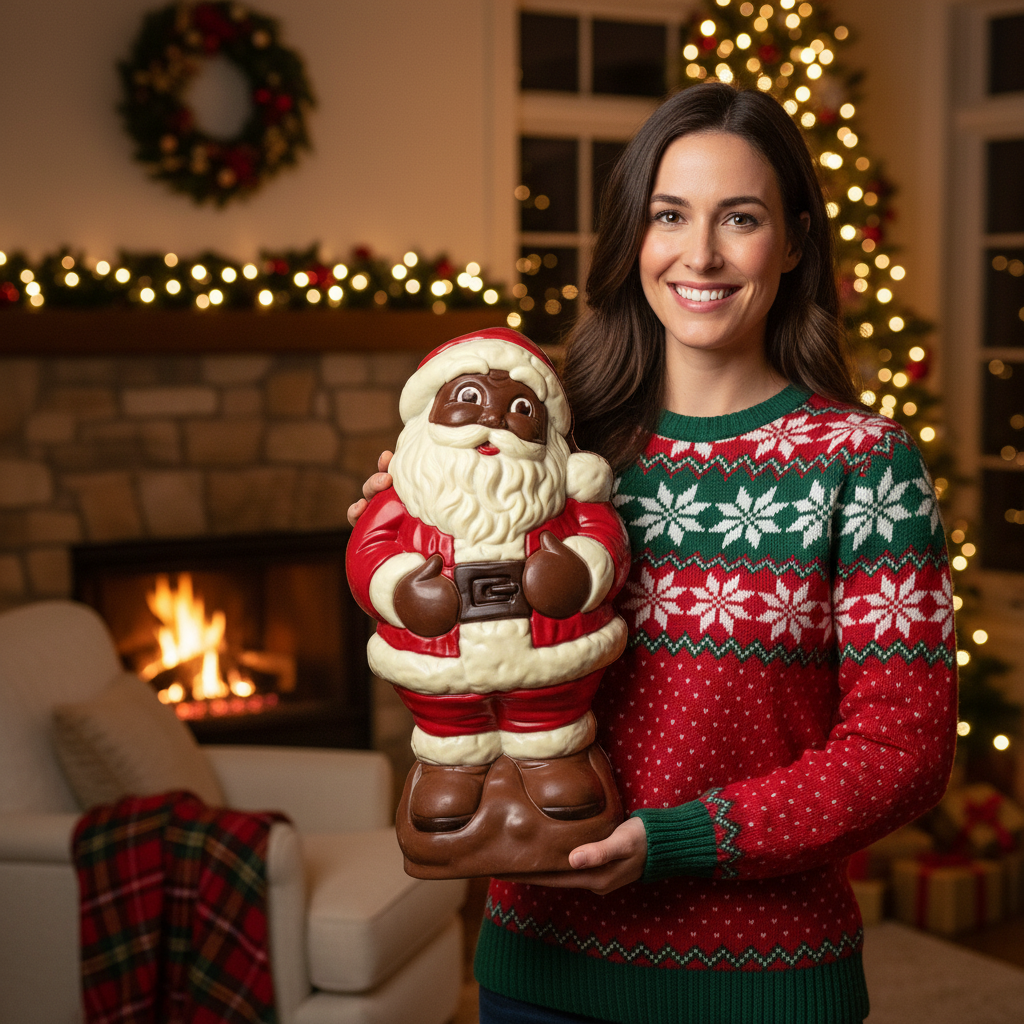 Melkchocolade Kerstman 3 Kgs