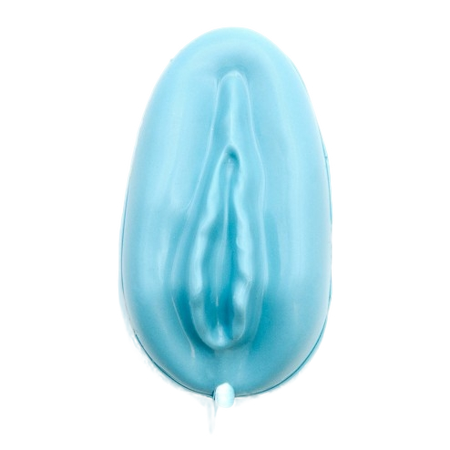 Chocoladelolly lichtblauw poesje