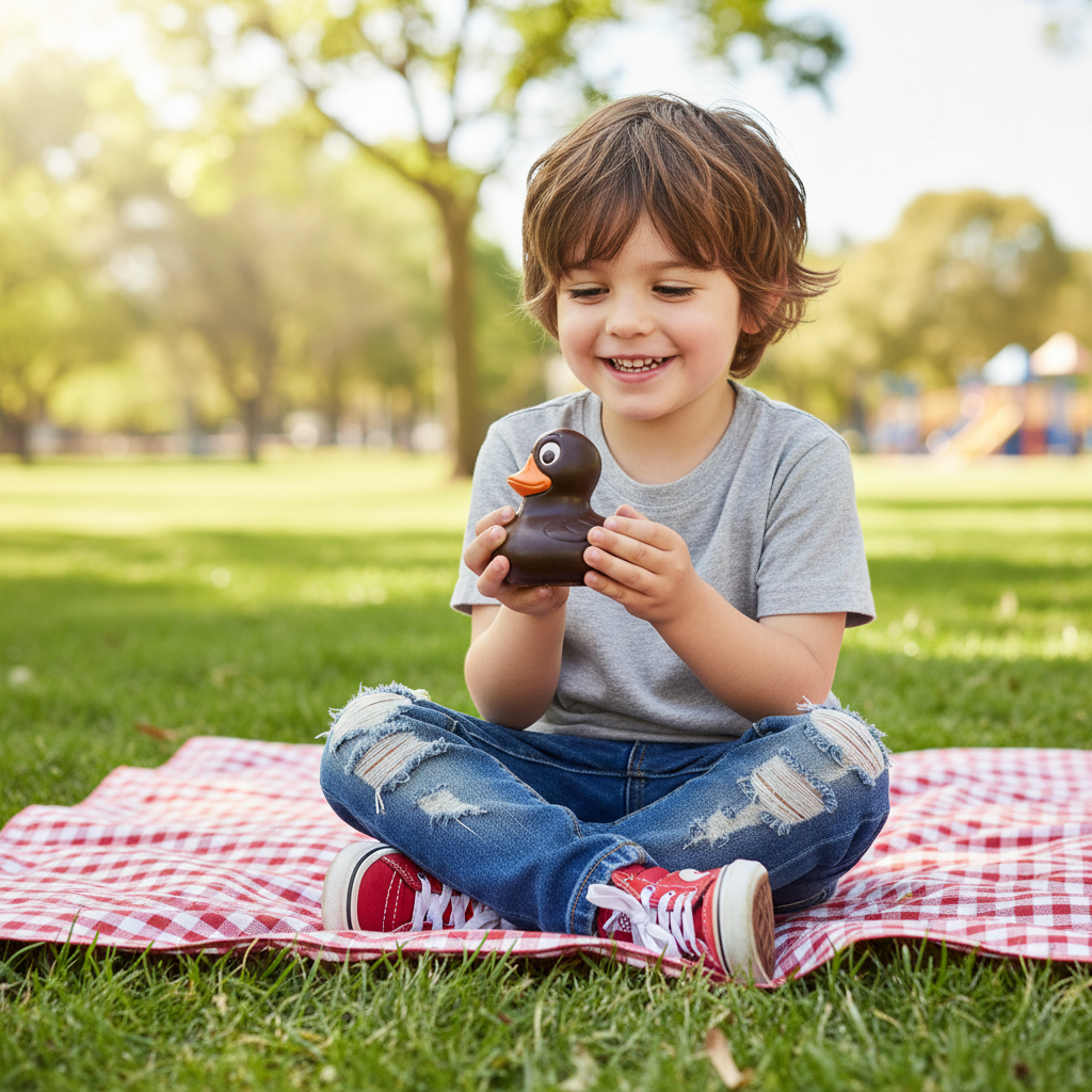 Kleine eend (donker) 75 Grs