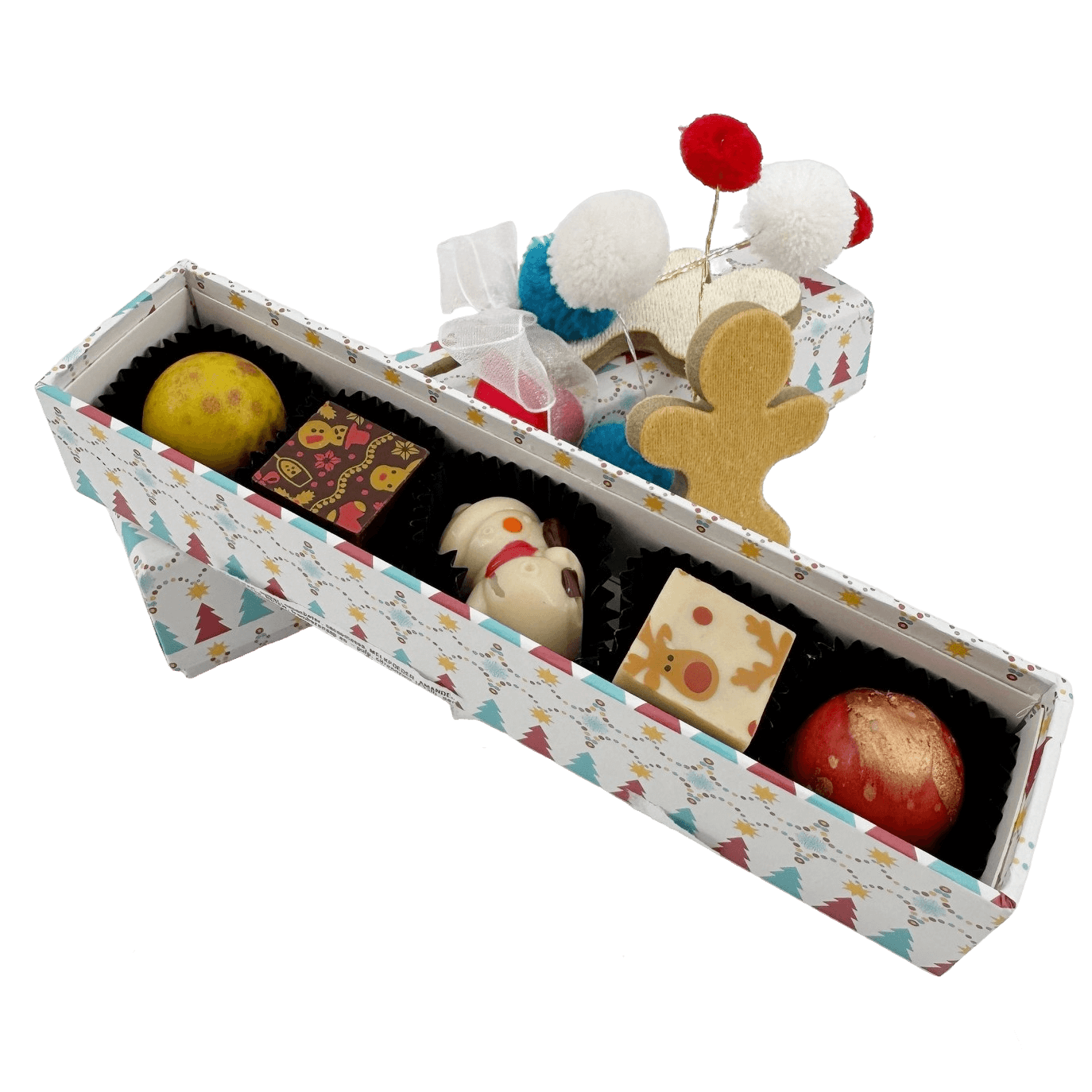 Kerstdoos mijn berenvriend 5 pralines 75g