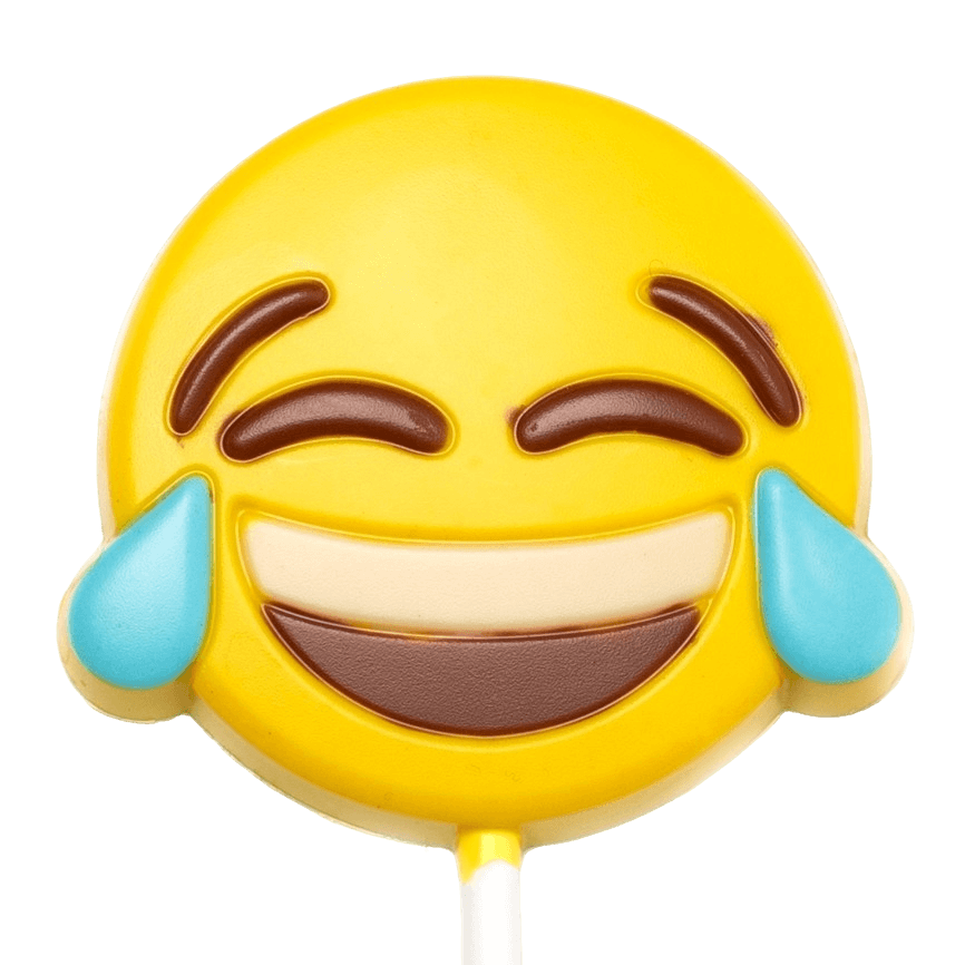 Chocolade lolly vreugde emoji