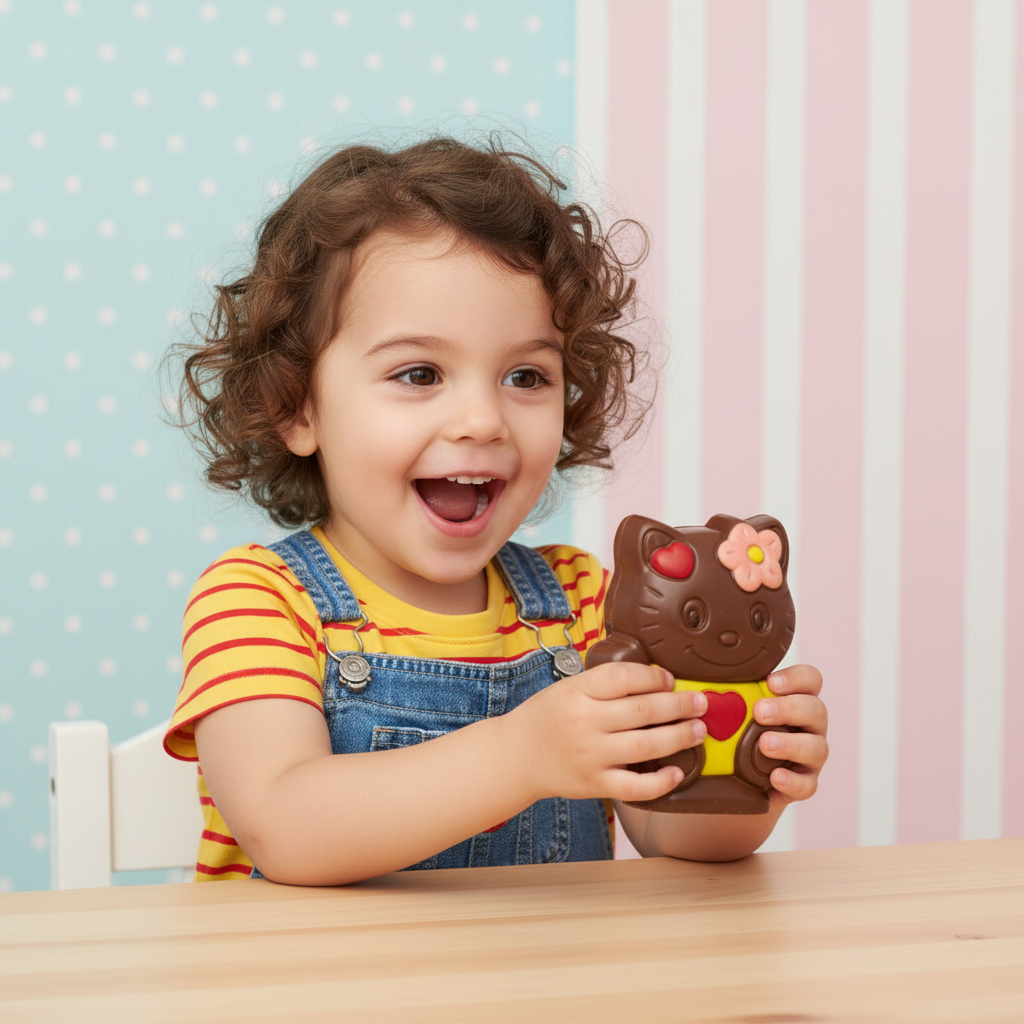 Melkchocolade poesje M