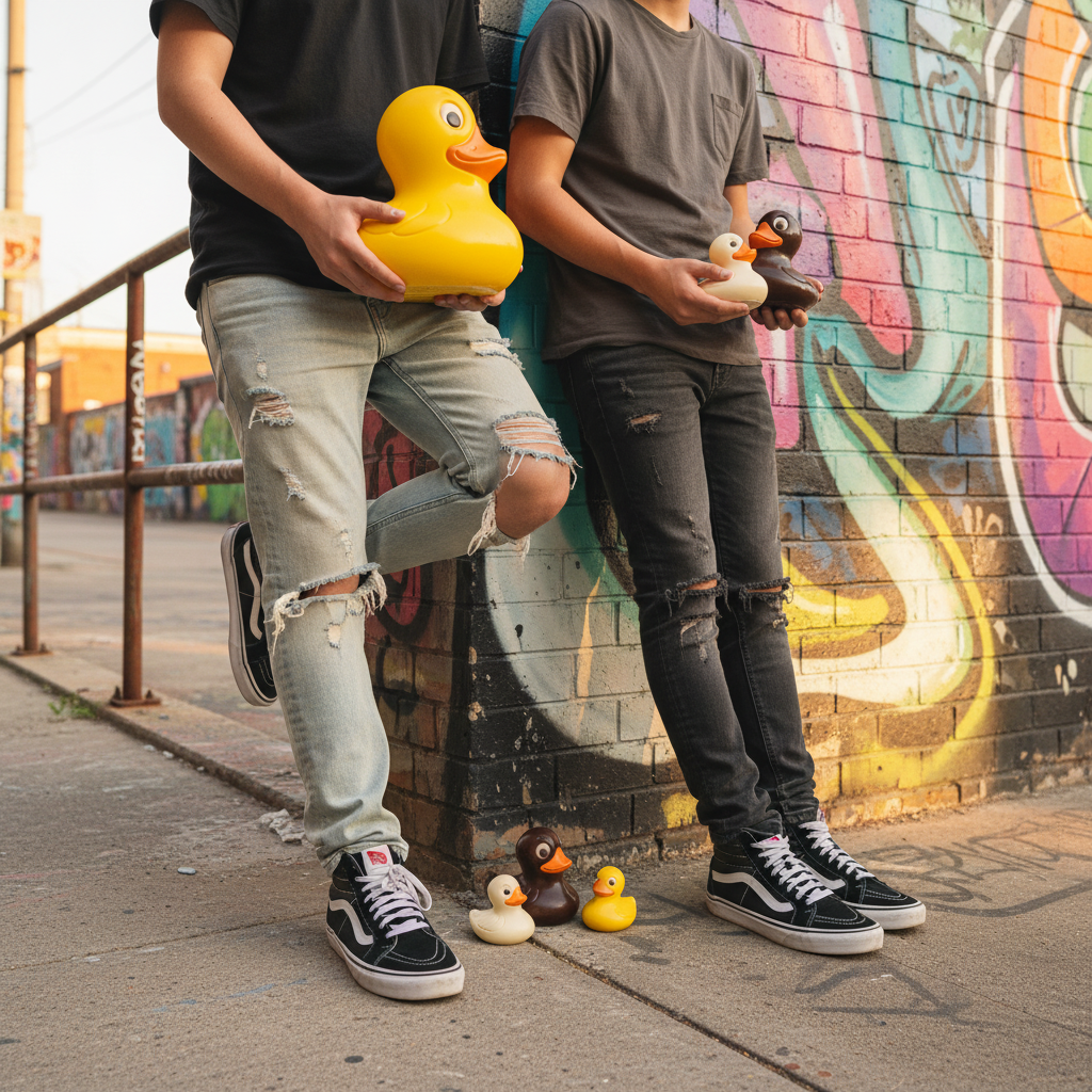 Eend XL (witte chocolade) 420 Grs