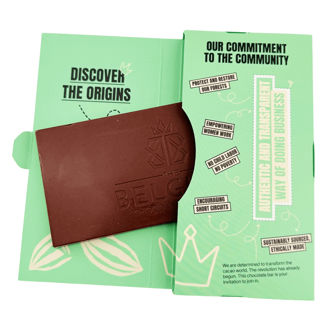 Chocoladereep herkomst Kameroen Lembé Yézoum 44%