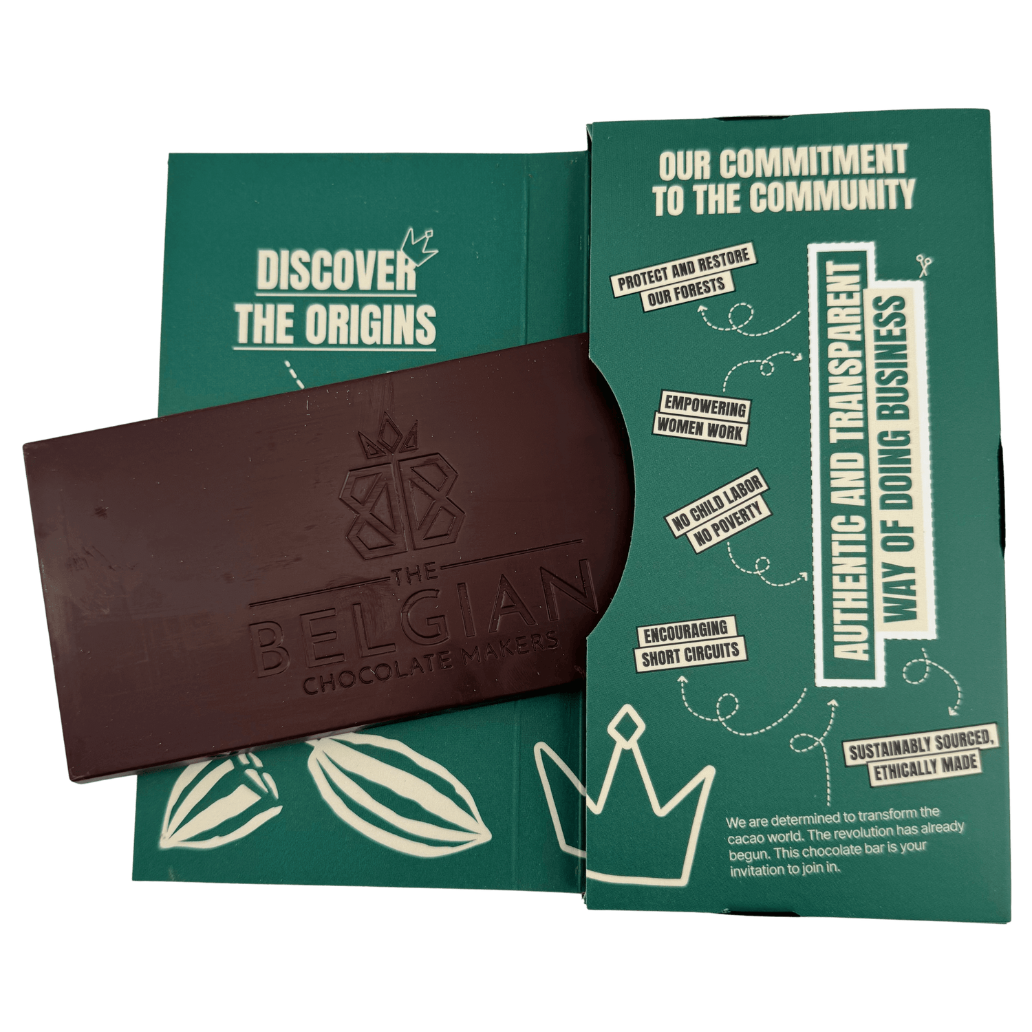 Chocolate bar origin Tanzania Kokoa Kamili 75% - The Belgian Chocolate Makers