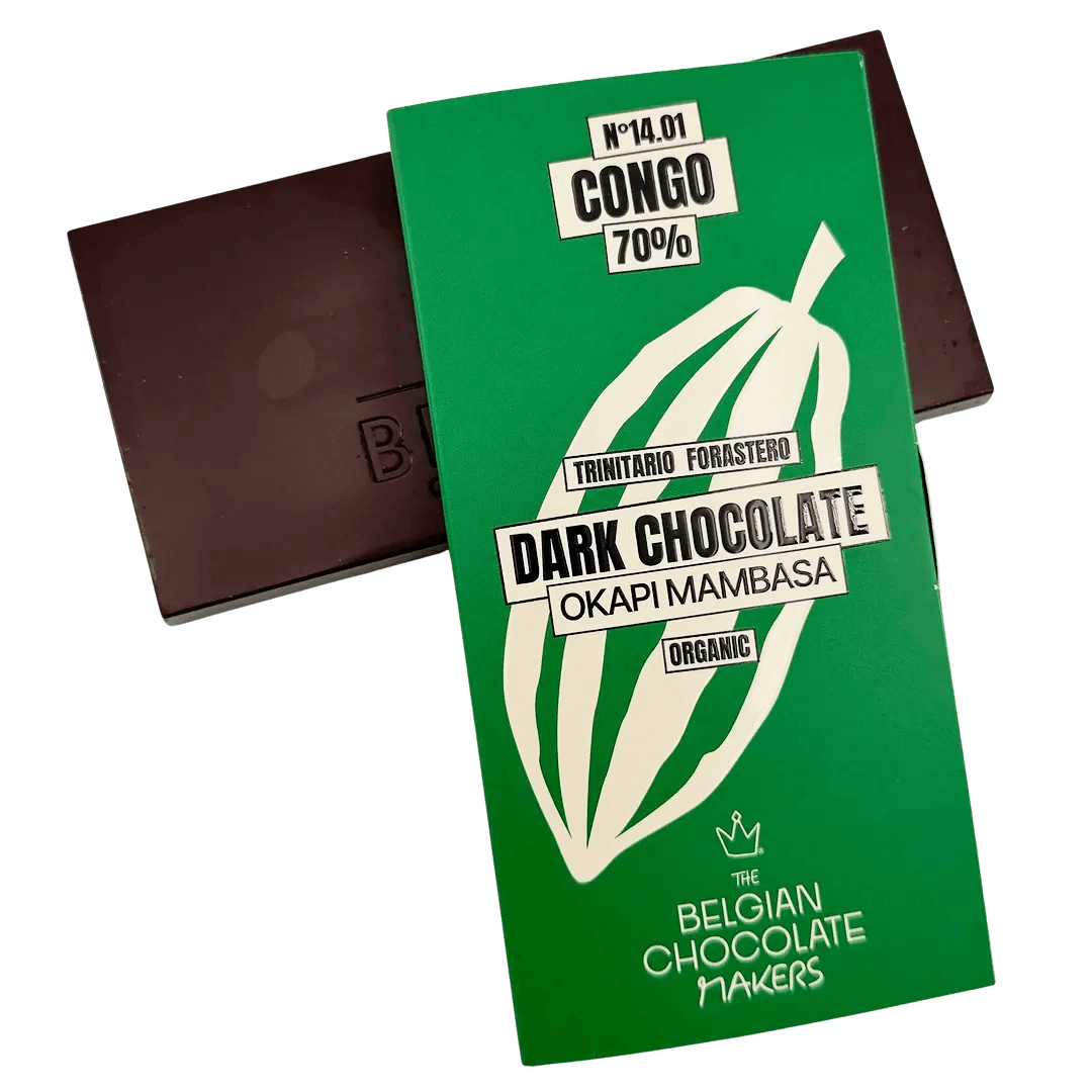 Chocoladereep Congo Okapi Mambasa 70%