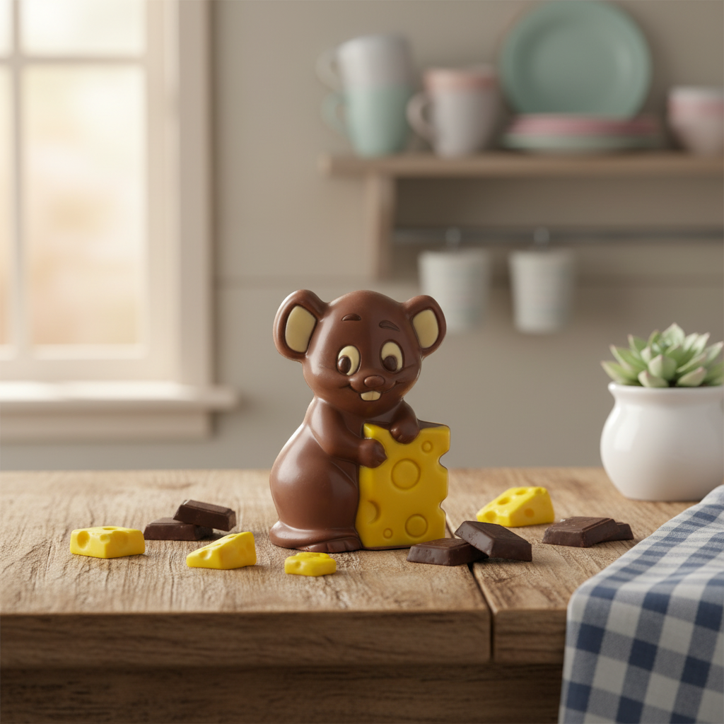 Melkchocolade muis 80g