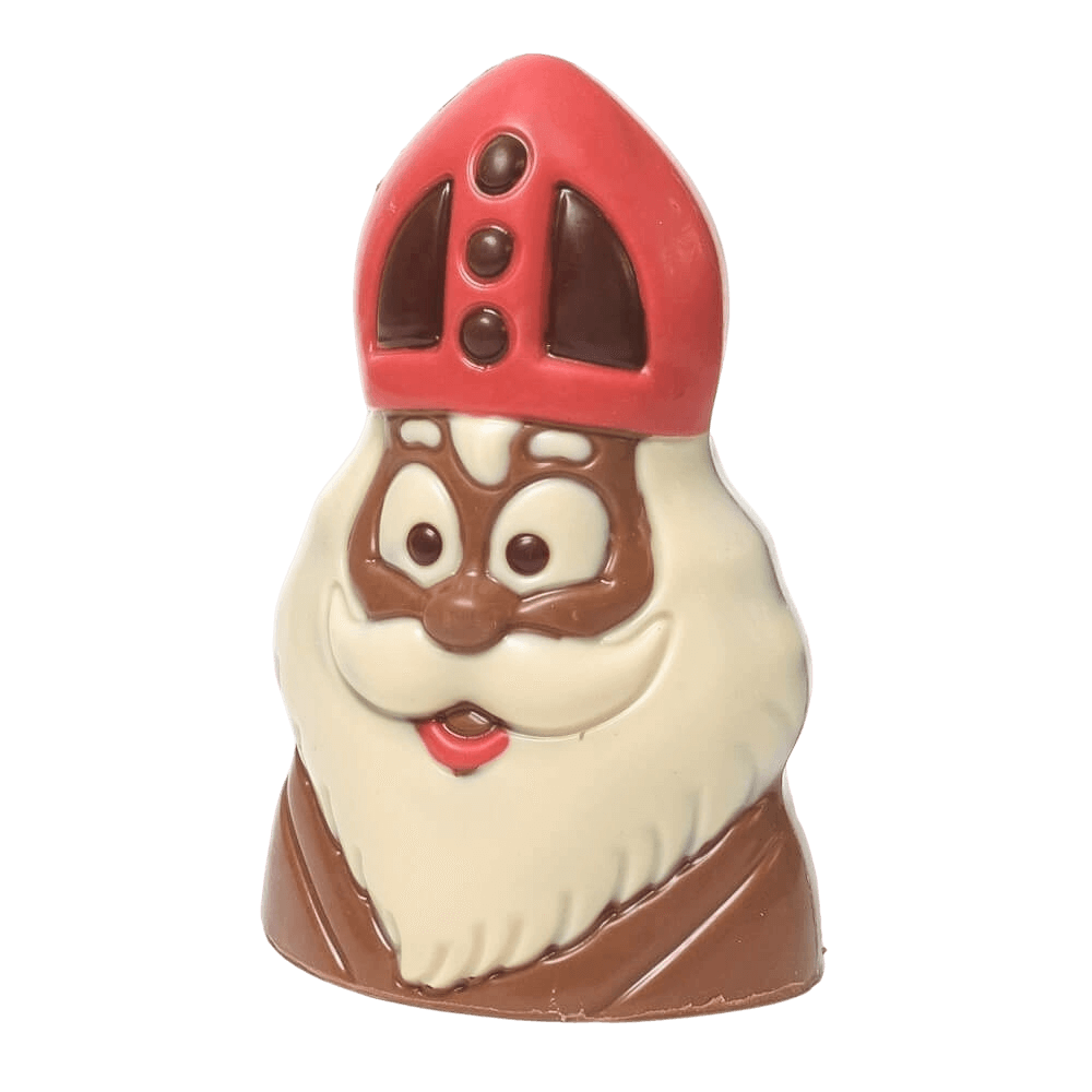 Melkchocolade Sinterklaasbuste 50g