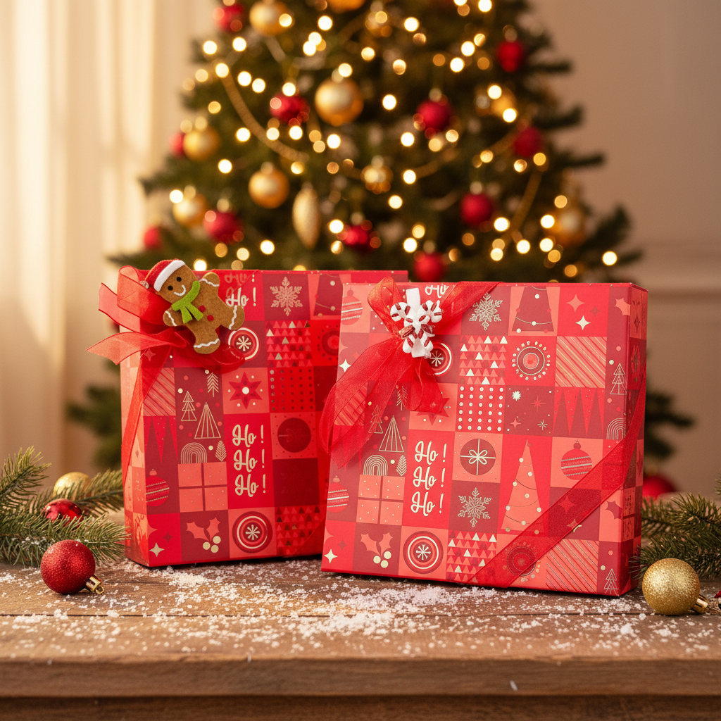 Kerst 16 pralines doos ho-ho-ho 240g