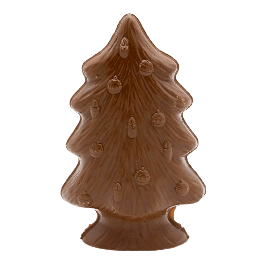 Kerstboom in melkchocolade 170g