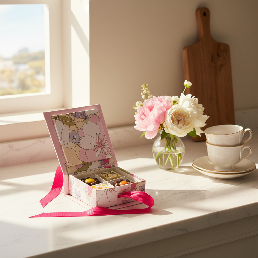 Lente pralines doosje 50g