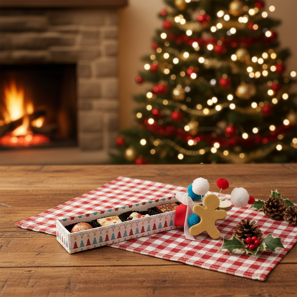 Kerstdoos mijn berenvriend 5 pralines 75g