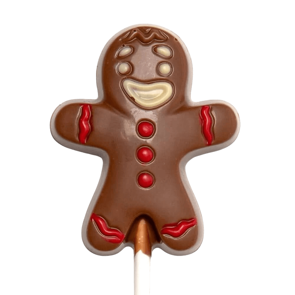 Melkchocolade Mr. Ginger lolly 20g