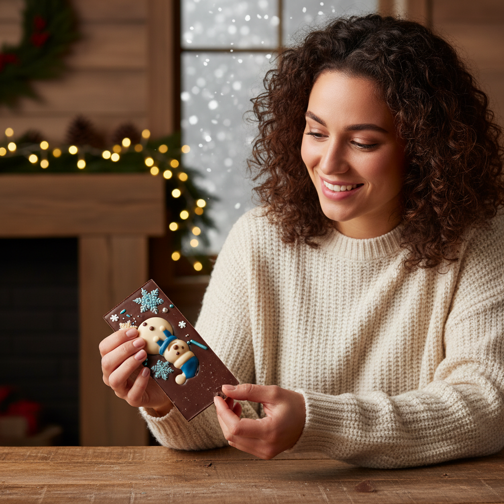 Melkchocolade winterreep 120g