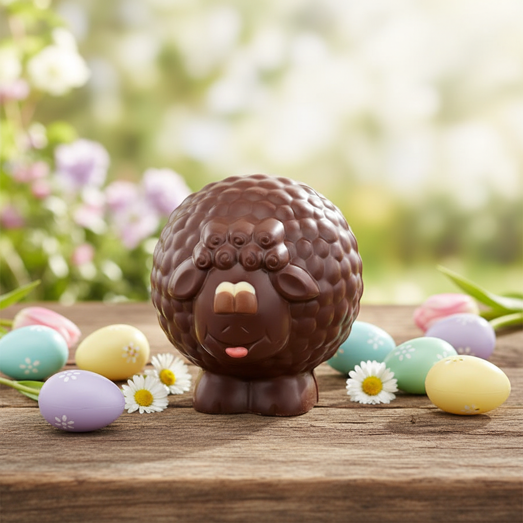 Donkere chocolade schaap 130g