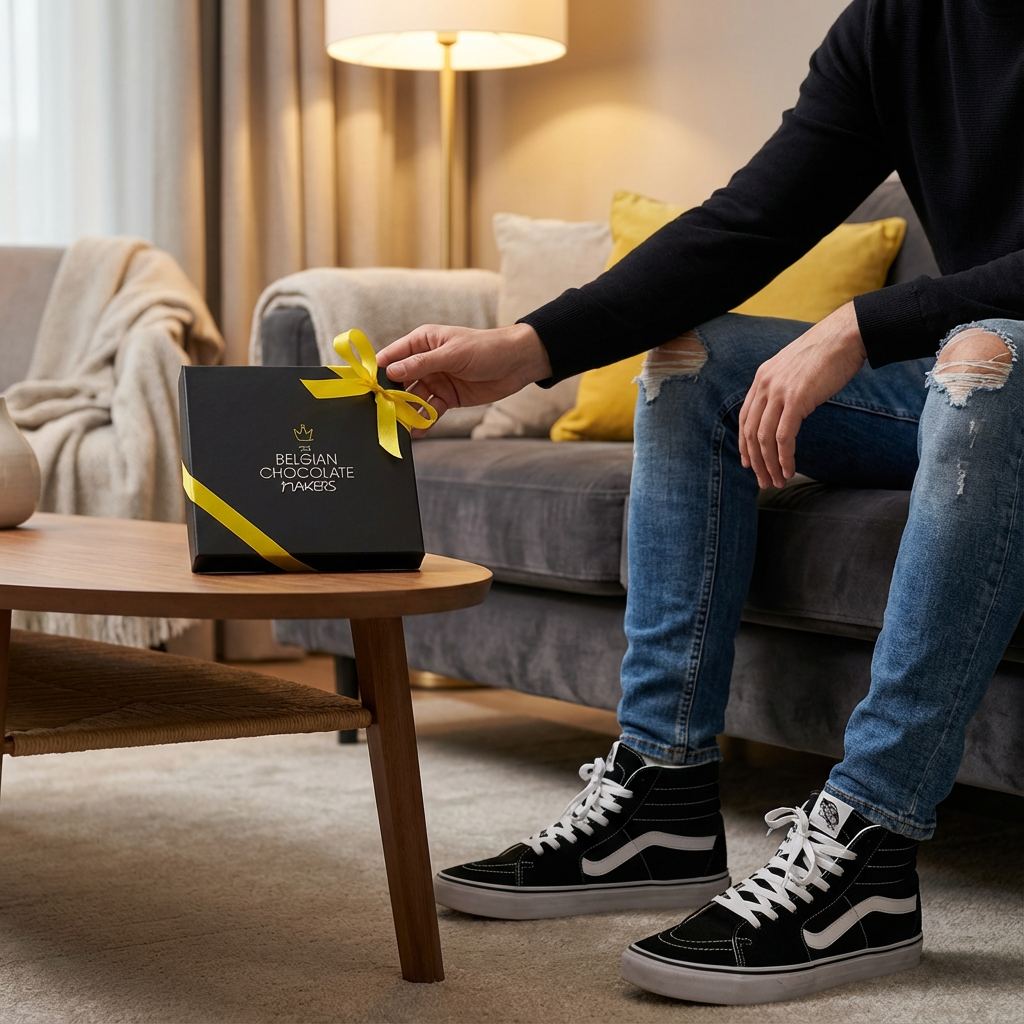 Luxe doos van 9 chocoladepralines 135g