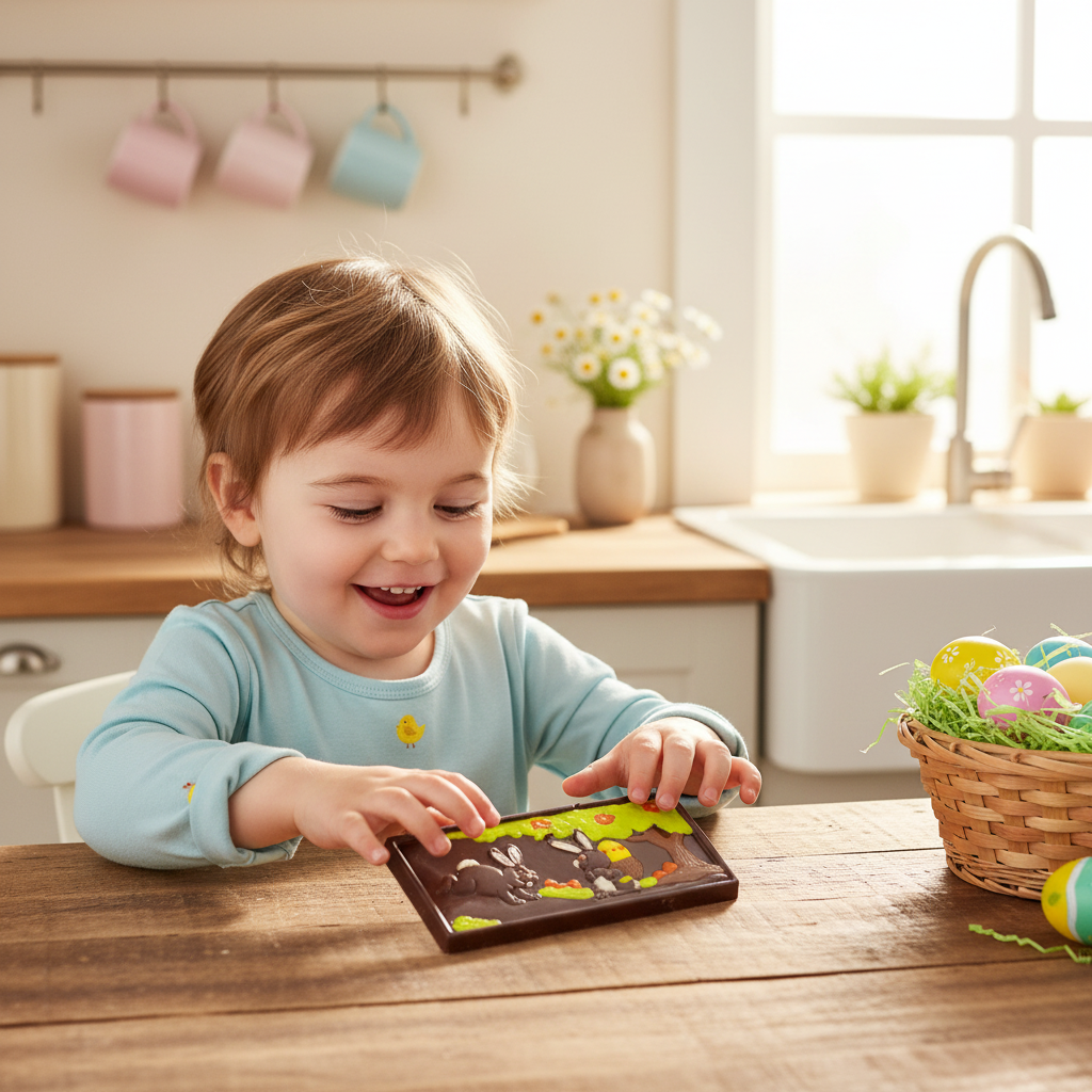 Pure chocolade paasreep 120g