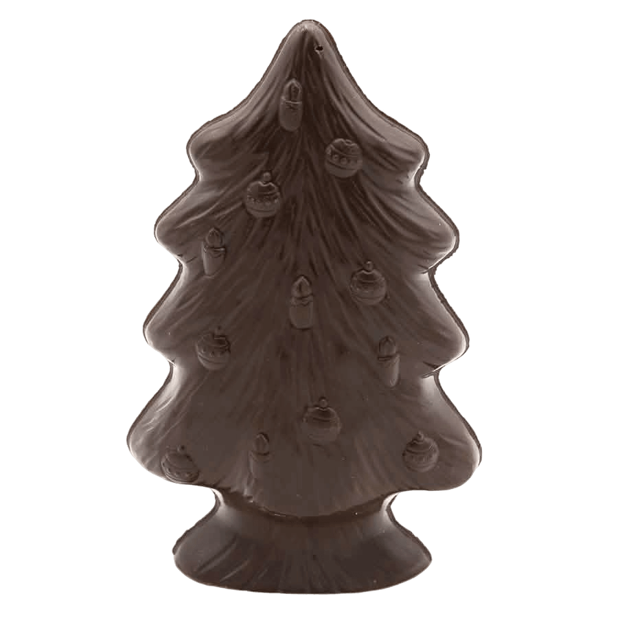 Kerstboom van pure chocolade 170g