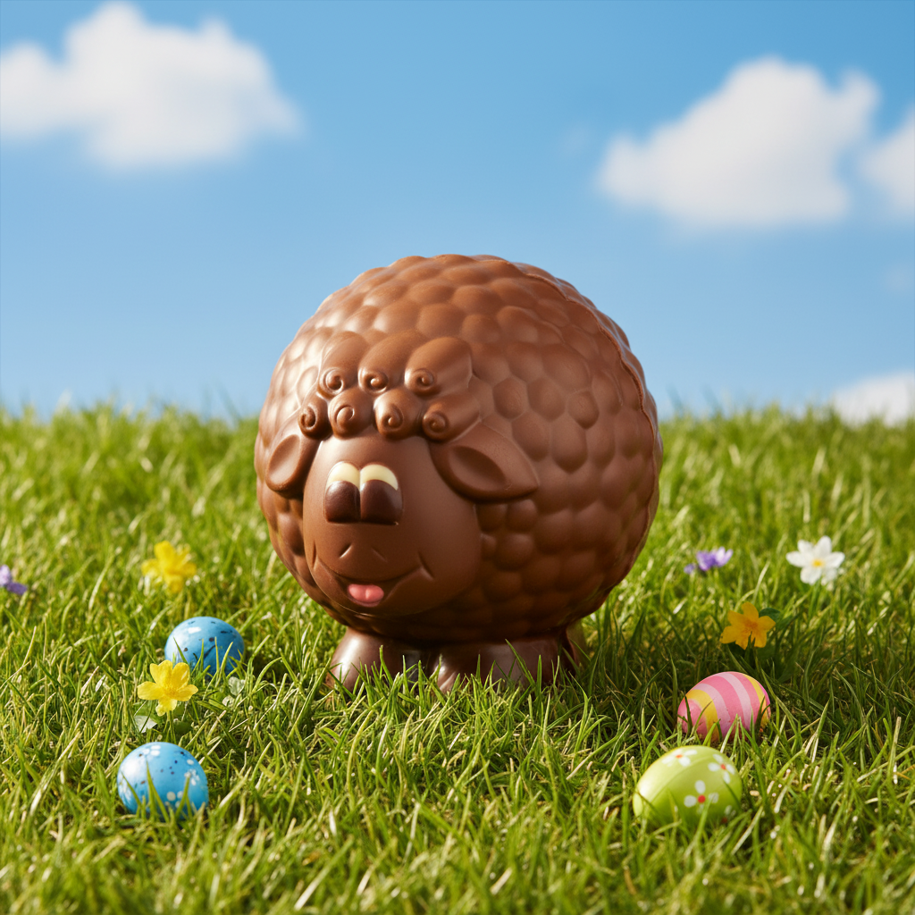 Melkchocolade schaap 130g