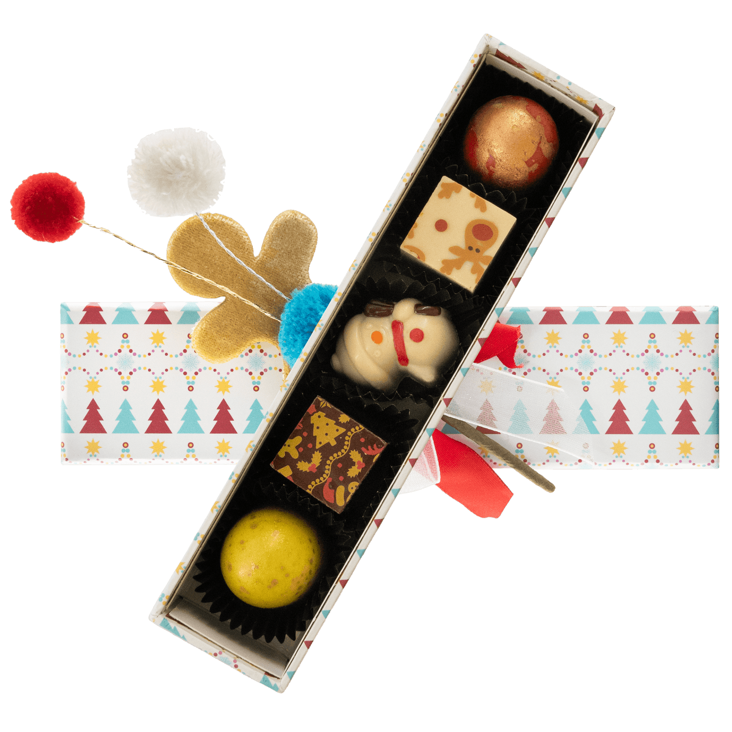 Kerstdoos mijn berenvriend 5 pralines 75g