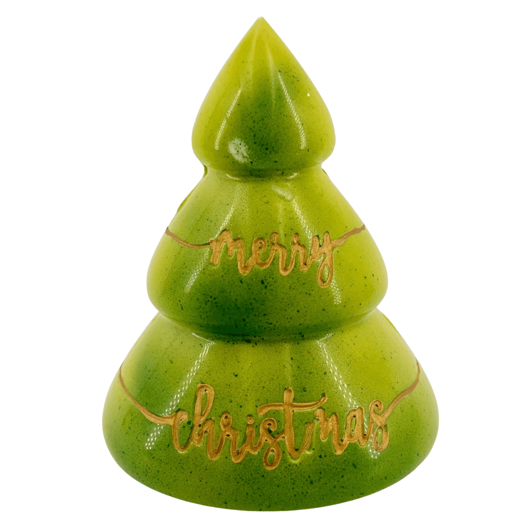 Witte chocolade Vrolijk kerstboompje 280g