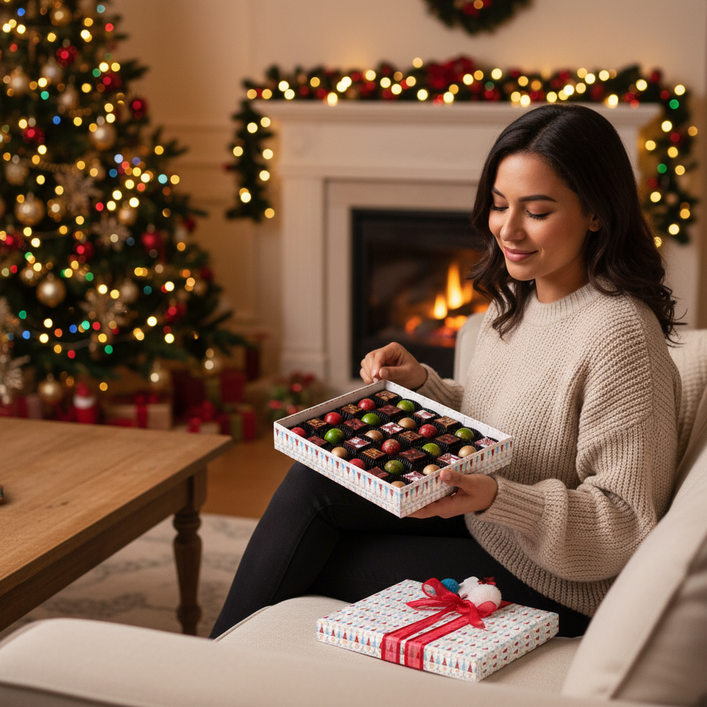 Kerstdoos mijn berenvriend 40 pralines 570g