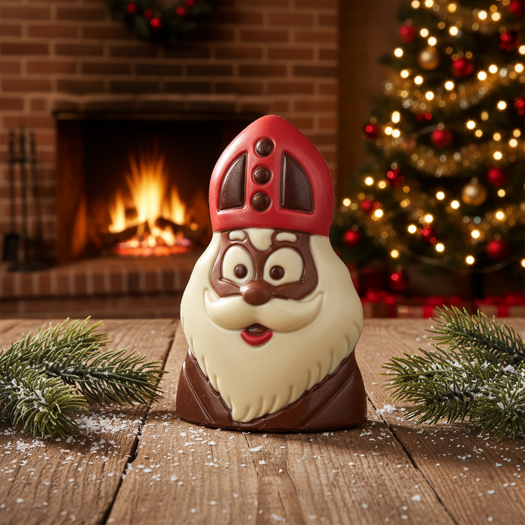 Melkchocolade Sinterklaasbuste 50g