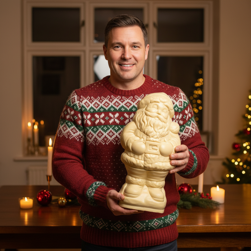 Kerstman 3 Kgs (wit)