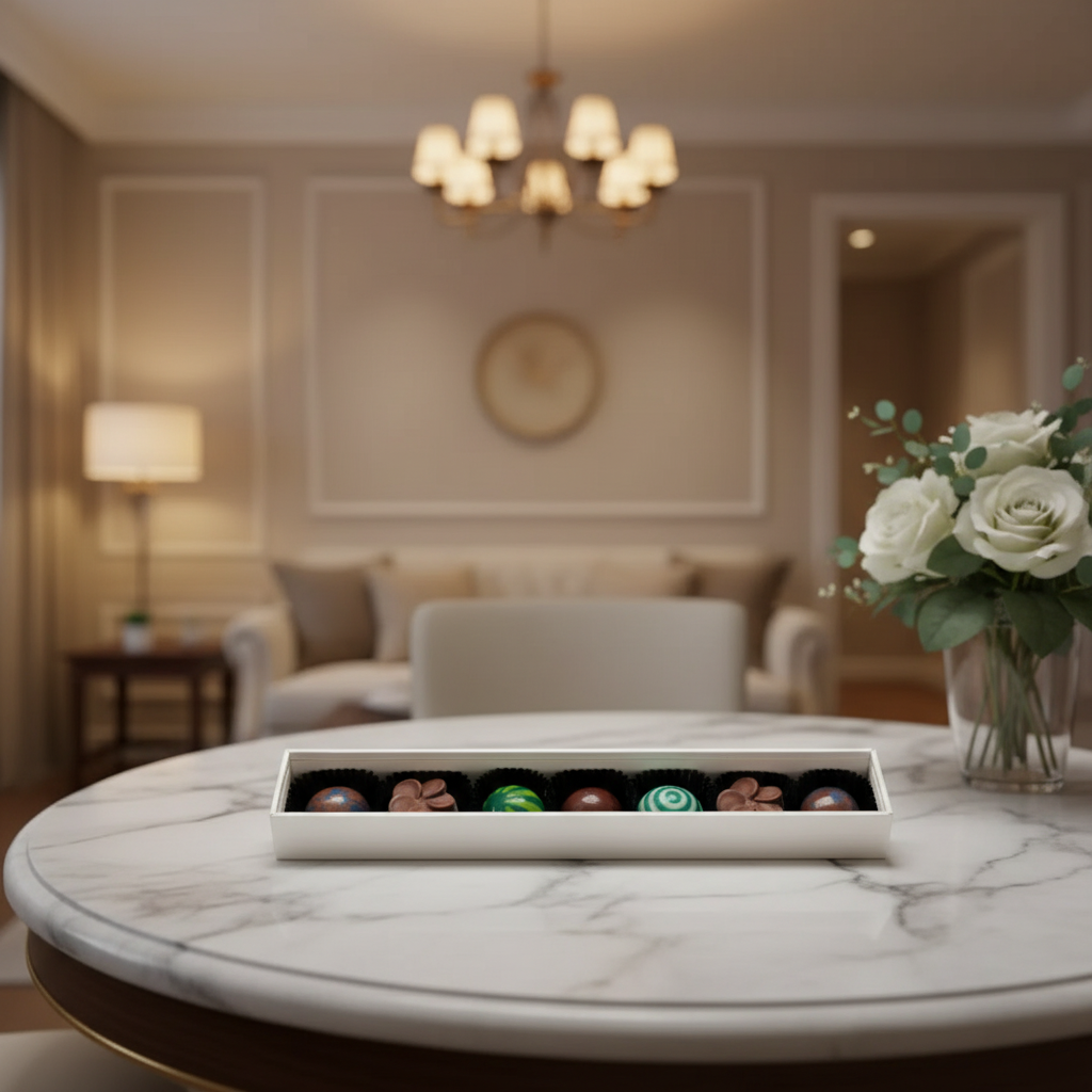 Tropische zee pralines doos (gemengd) 105 Grs