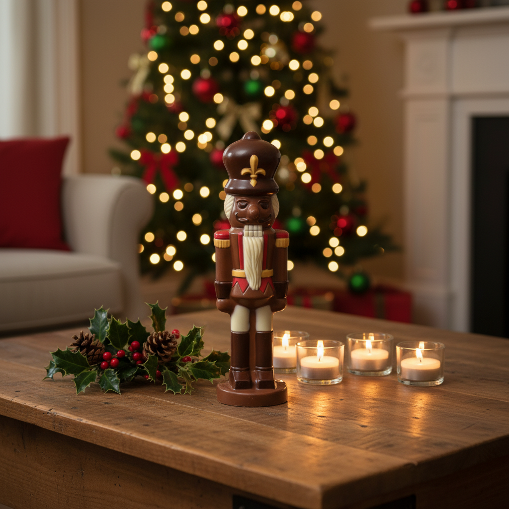 Kerst notenkraker soldaat 230 Grs (melk)