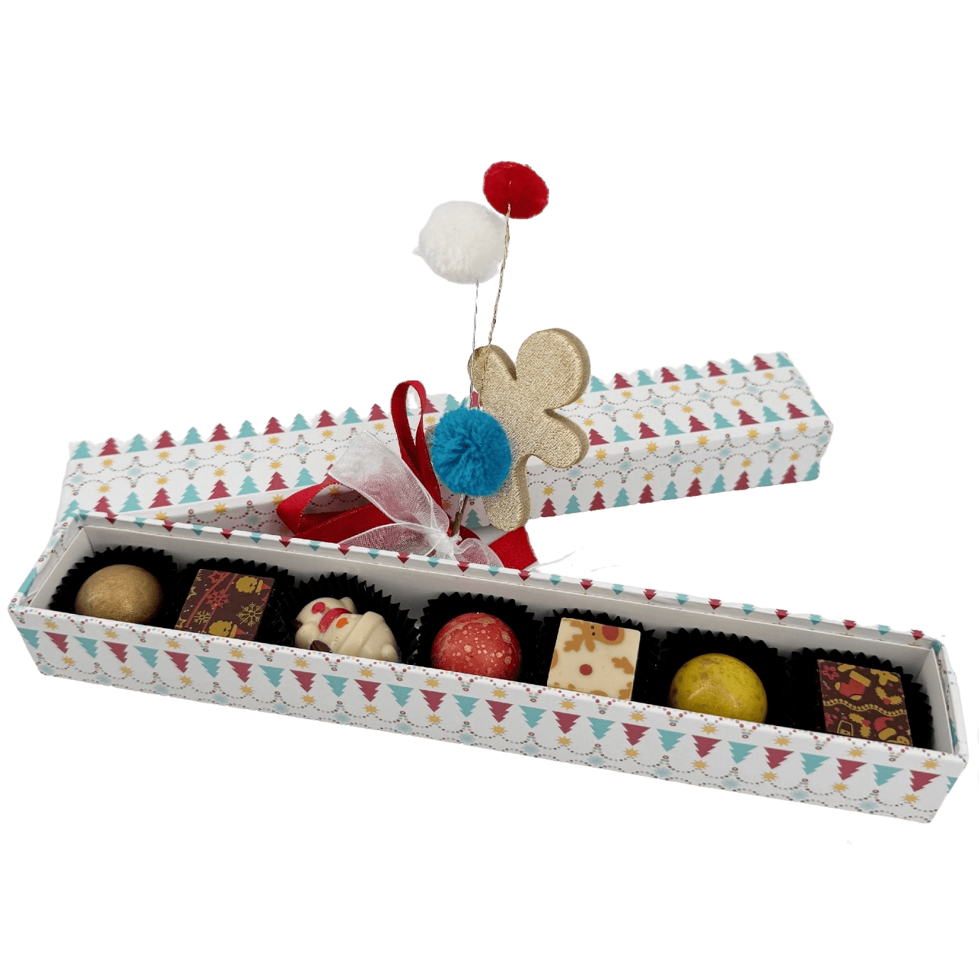 Kerstdoos mijn berenvriend 7 pralines 105g