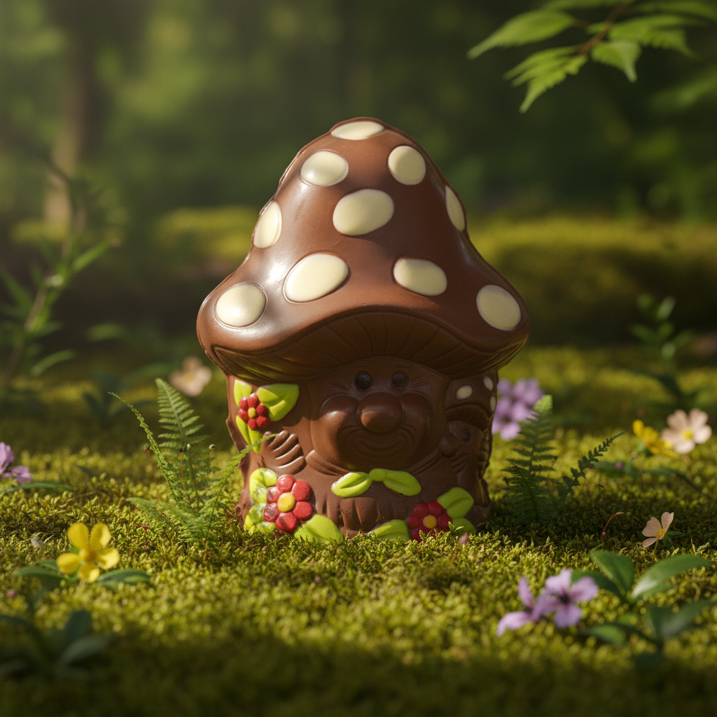 Smiling melkchocolade champignon 160g