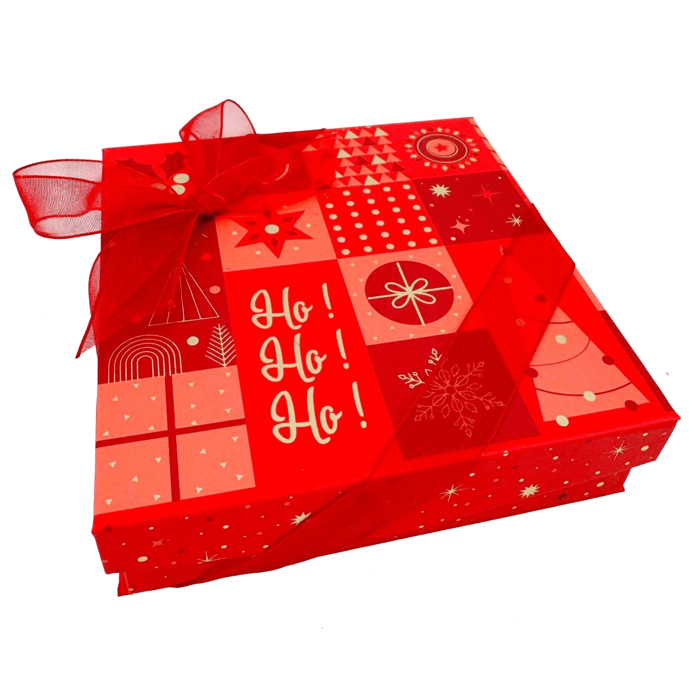 Kerst 9 pralines doos ho-ho-ho 135g