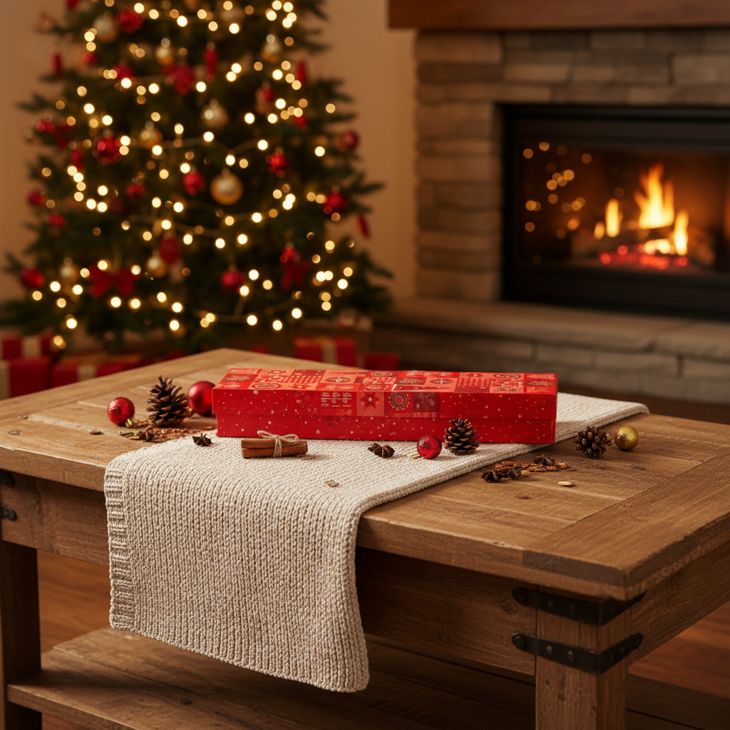 Kerst 14 pralines en truffels doos ho-ho-ho 225g