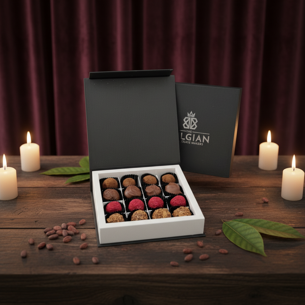 Chocoladetruffels gemengde smaak 16 stuks