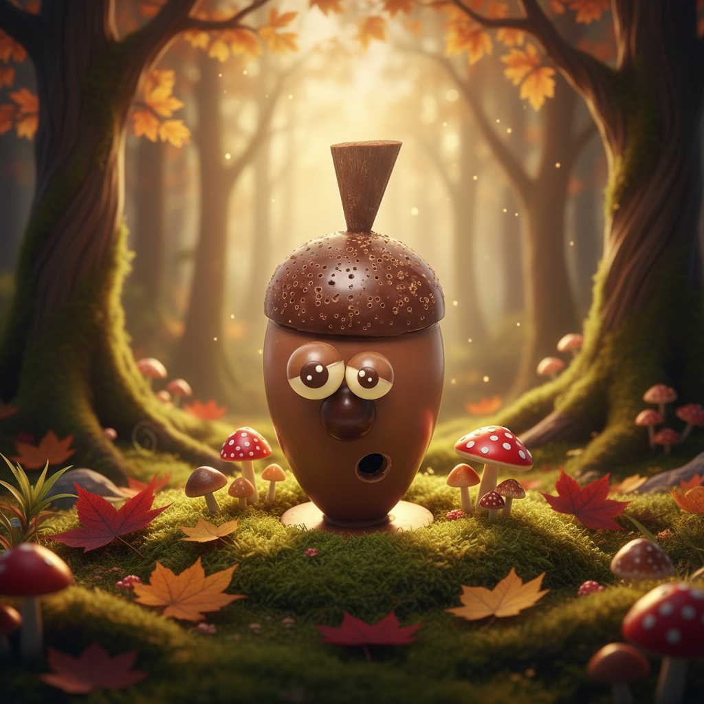 Melkchocolade eikel 440g