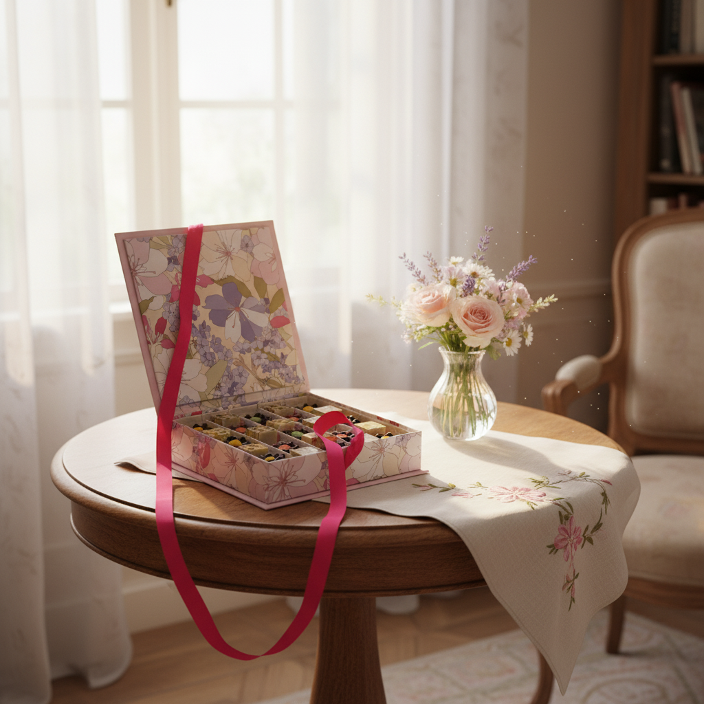 Voorjaarspralines doosjes 300 Grs