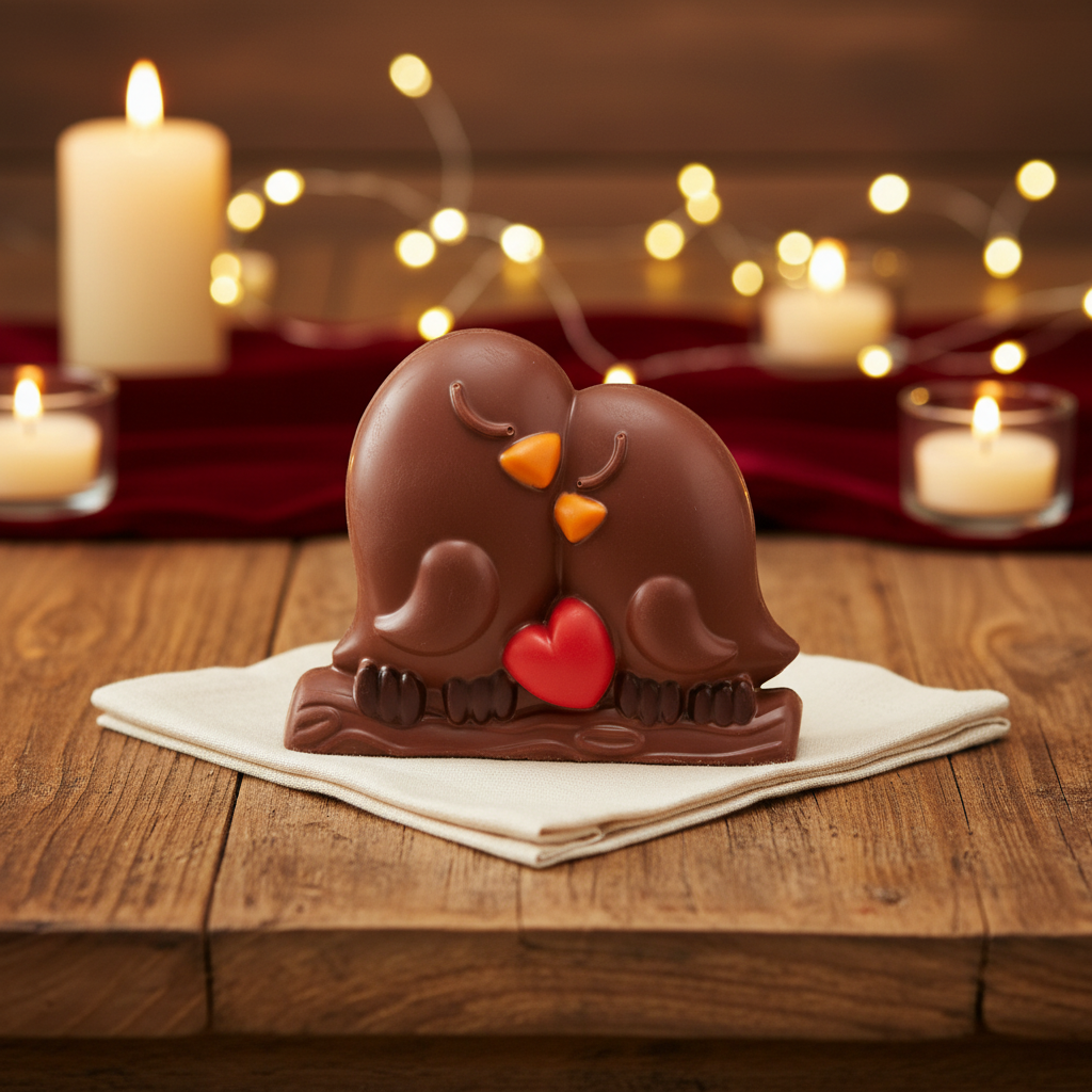 Melkchocolade tortelduifjes 150g