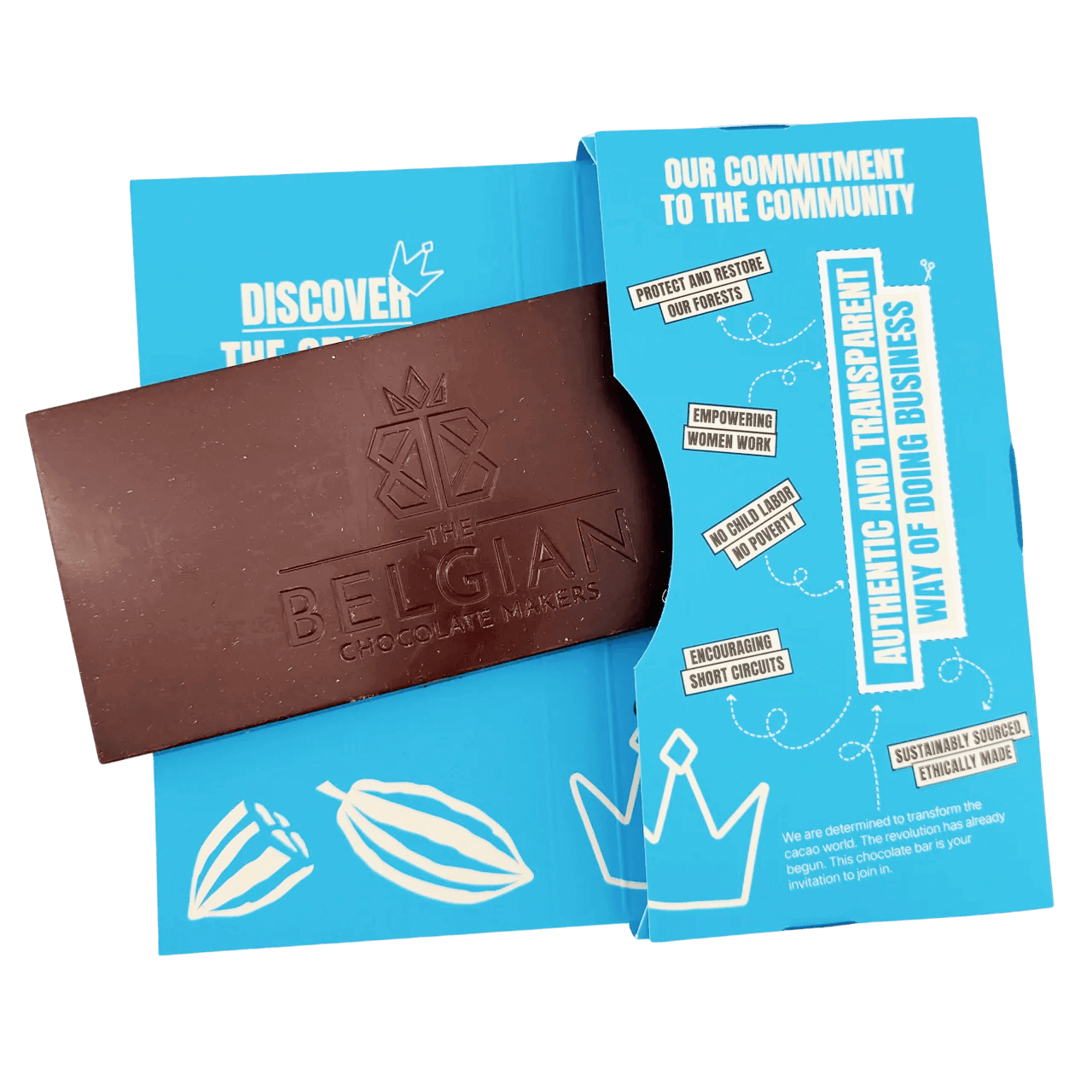 Chocoladereep Filippijnen Mana 72%