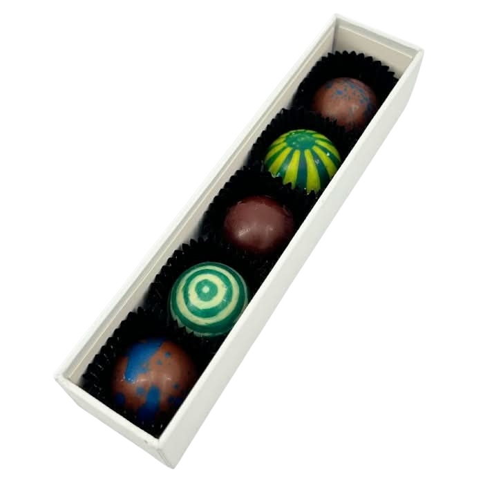 Tropische zee pralines doos (gemengd) 75 Grs