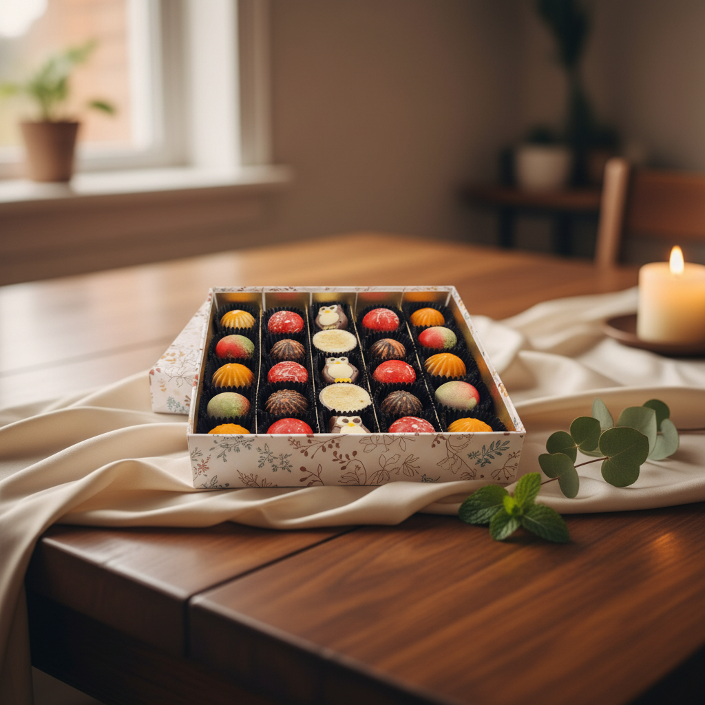 Warme schaduwpralines 375g