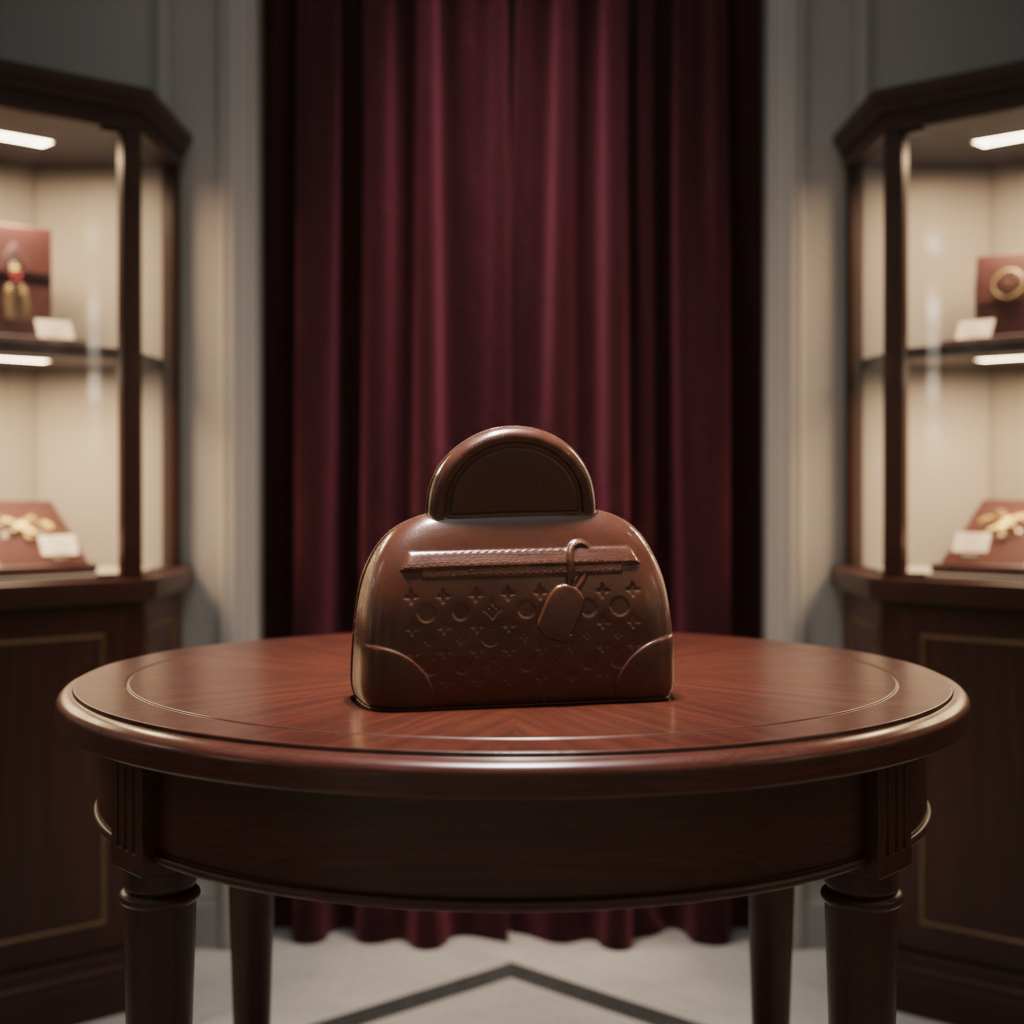 Zakje luxe pure chocolade 250g